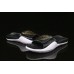 Unisex Air Jordan Hydro 7 Sandals Black White Gold